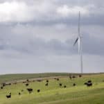 Crocker Wind Turbine in a Field
