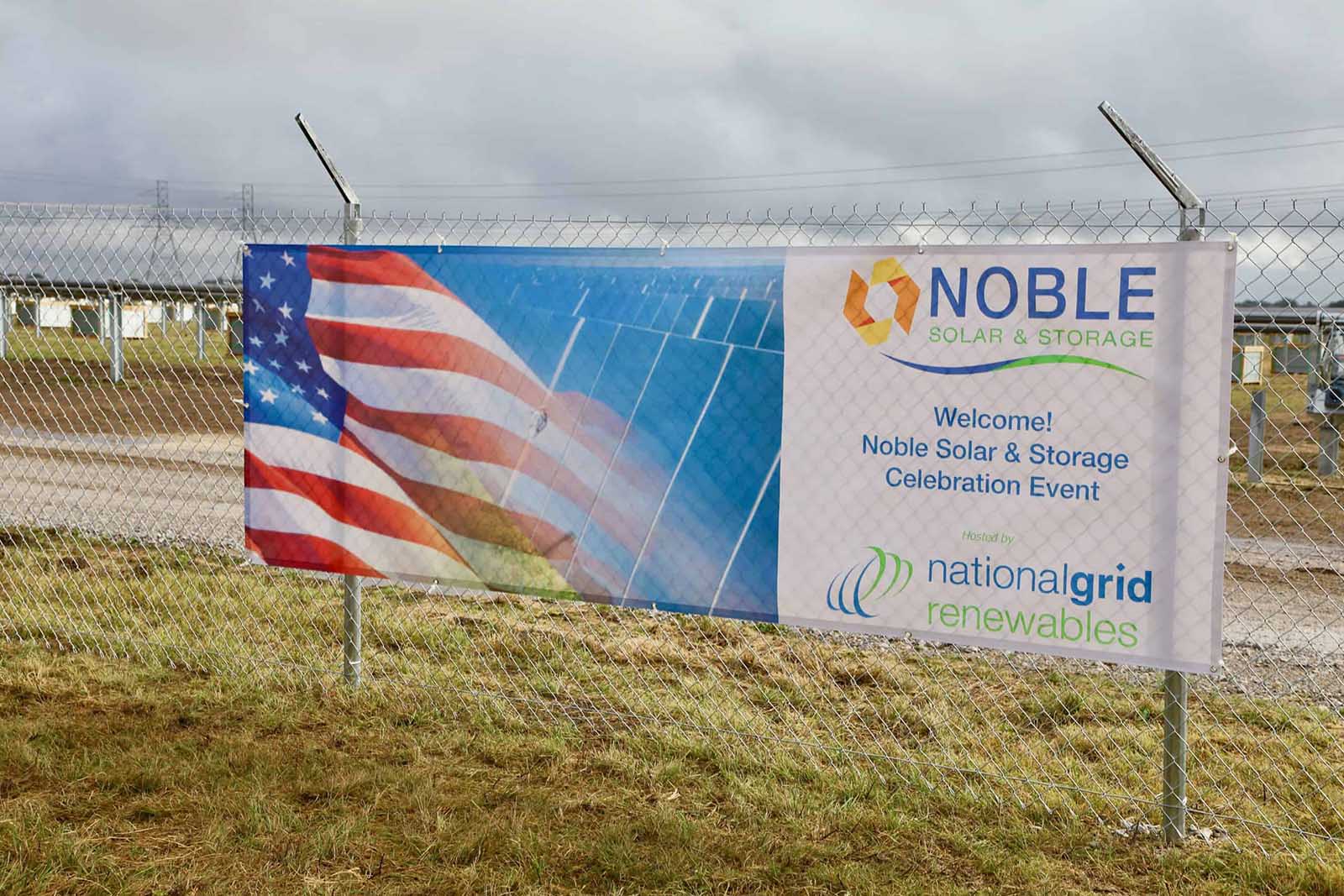 Noble storage project banner